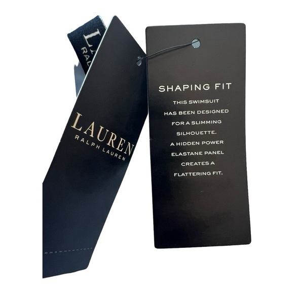 Lauren Ralph Lauren Blue High Rise Ombré Swim Separate Bottoms S 20387256 Size 6 - Picture 12 of 14